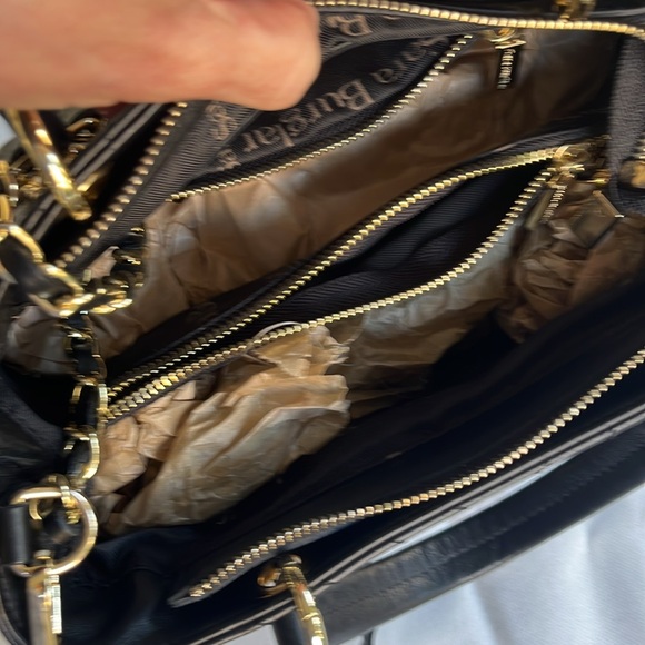 Italian Black Quilted Leather Handbag - Picture 4 of 5